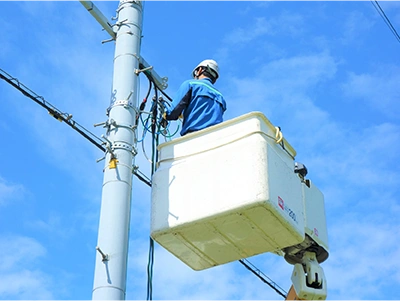 中国電力ネットワークからの工事の受託及び斡旋