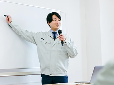 指導教育と安全作業の推進